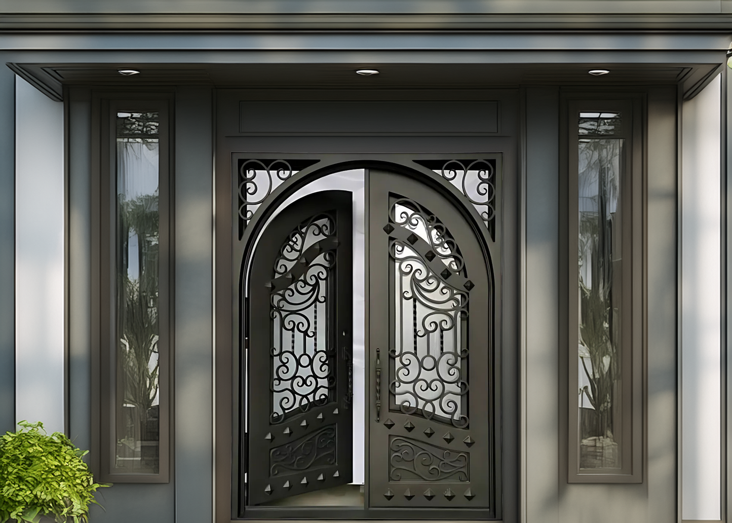 Fidelis - Diamond Arch Door